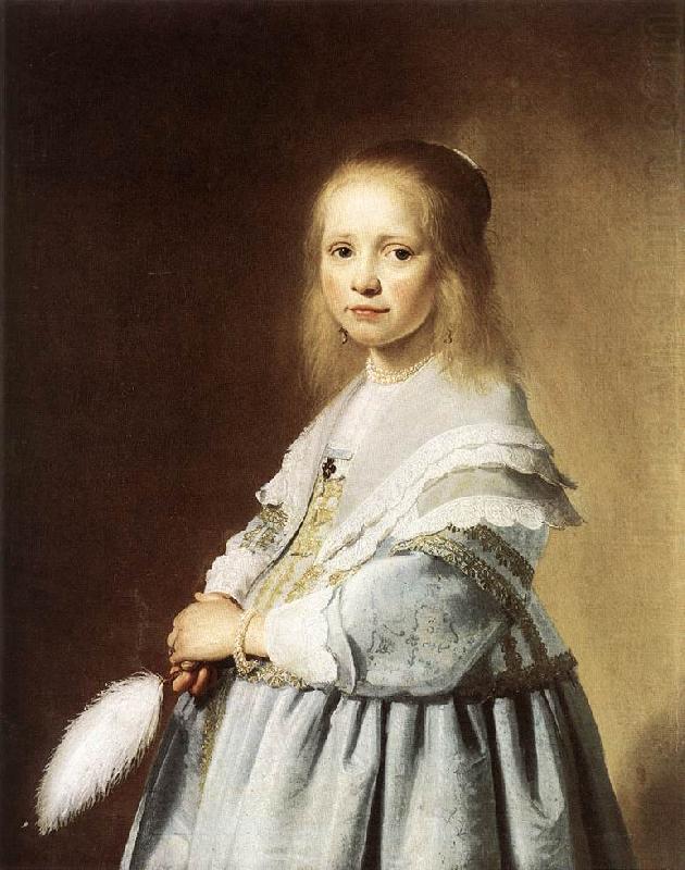 Girl in a Blue Dress wer, VERSPRONCK, Jan Cornelisz